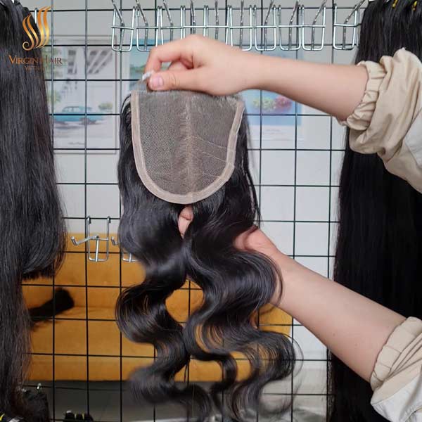 BODY WAVE Bundles With Closure - hair extensions - Vietnam human hair