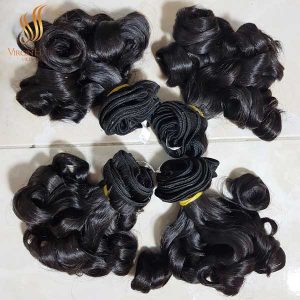 Double drawn bouncy hair - Virgin Hair Vietnam - virgin human hair