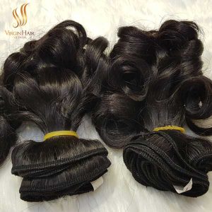 Double drawn bouncy hair - Virgin Hair Vietnam - virgin human hair