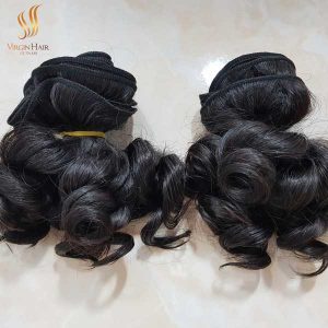 Double drawn bouncy hair - Virgin Hair Vietnam - virgin human hair