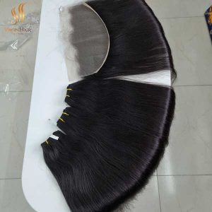 Bundles and frontal - Super double drawn vietnamese hair - human hair