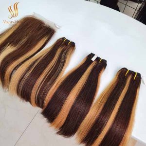 piano hair color - cuticle aligned virgin hair - virgin hair vietnam