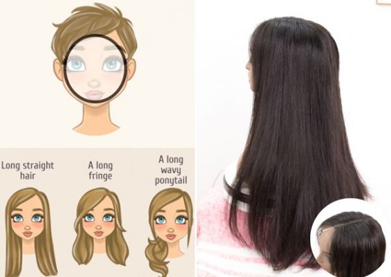 Hairstyles suitable for round face