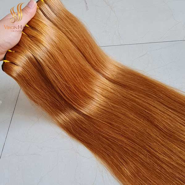 blonde hair bundles - human hair extensions - vietnam human hair