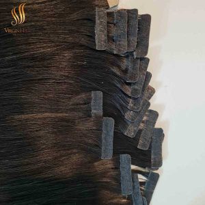 tape-in extensions - Vietnamese raw hair - hair extensions tape in natural