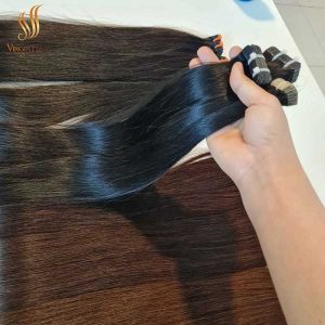 tape-in extensions - Vietnamese raw hair - hair extensions tape in natural