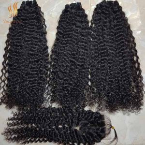 curly human hair - raw vietnam hair - human hair extensions