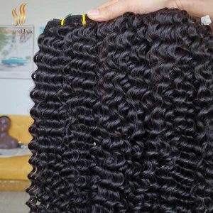 curly human hair - super double drawn - virgin human hair