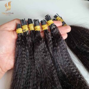 cheap price itip hair - kinky curly hair - kinky straight hair