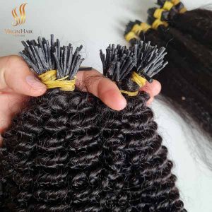 cheap price itip hair - kinky curly hair - kinky straight hair