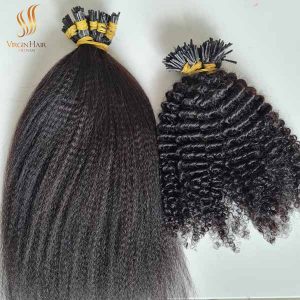 cheap price itip hair - kinky curly hair - kinky straight hair