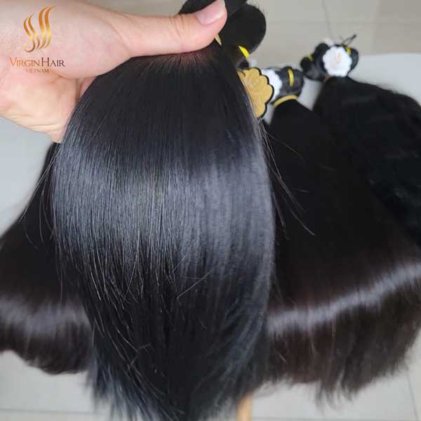 Top-quality | 100% Raw Cuticle Aligned Hair – Natural Straight Vietnam Hair.  -