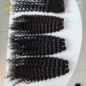 raw cambodian curly hair raw cambodian curly hair - human hair extensions - hair bundles with closure