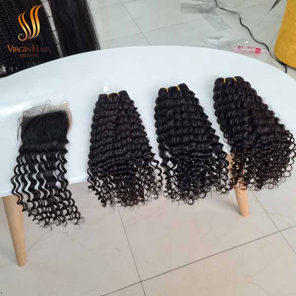 raw cambodian curly hair raw cambodian curly hair - human hair extensions - hair bundles with closure