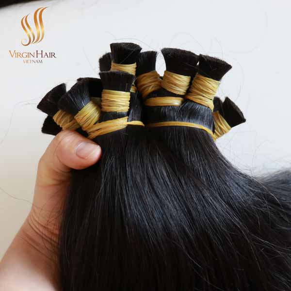 bulk human hair - super double drawn Vietnamese hair - 10a grade unprocessed virgin hair vendors