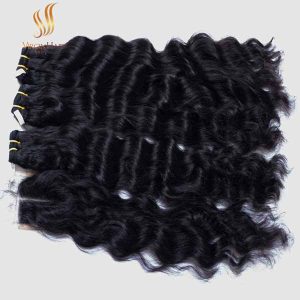 water wave hair bundles with closure - water wave human hair wigs