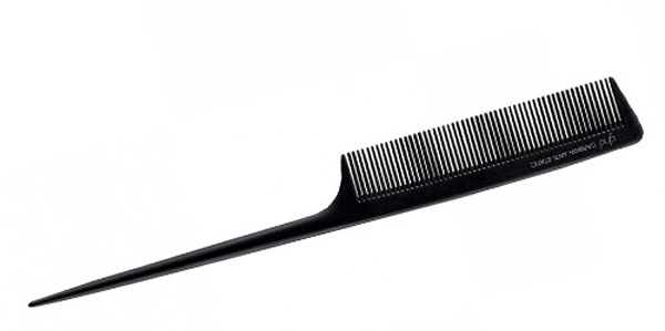 This long and pointed-handled comb will help you make the most easy part