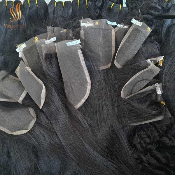 closure wholesale price - human hair lace front wig - vietnamese raw hair
