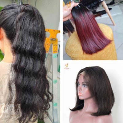 Human hair wig - hair extensions - Virgin Hair Vietnam