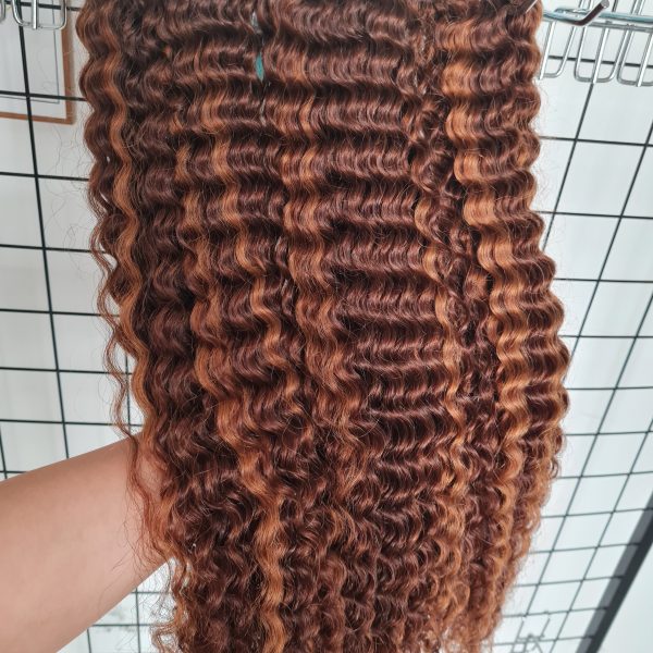 Ombre color - Curly hair - vietnamese hair vendors - human hair extensions