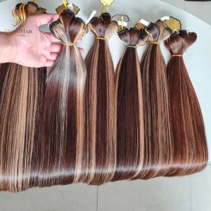 piano color bone straight hair - vietnamese hair vendors - human hair extensions