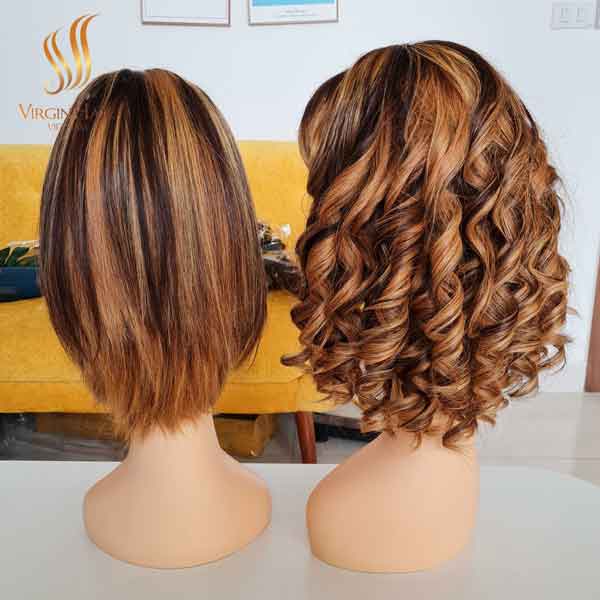 Human Hair Extension_100% Raw Hair Vietnamese_ Bouncy Hair_ Price Factory.