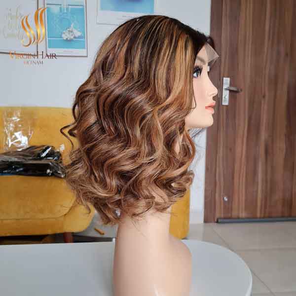 Human Hair Extension_100% Raw Hair Vietnamese_ Ocean Wave Hair_ Price Factory.