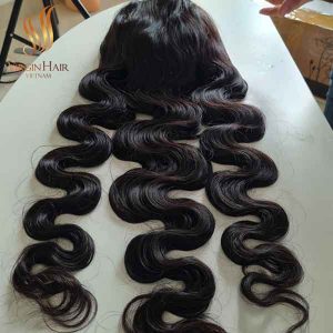 100% Human Hair Wig_cuticle aligned virgin hair_Body Wave Wig