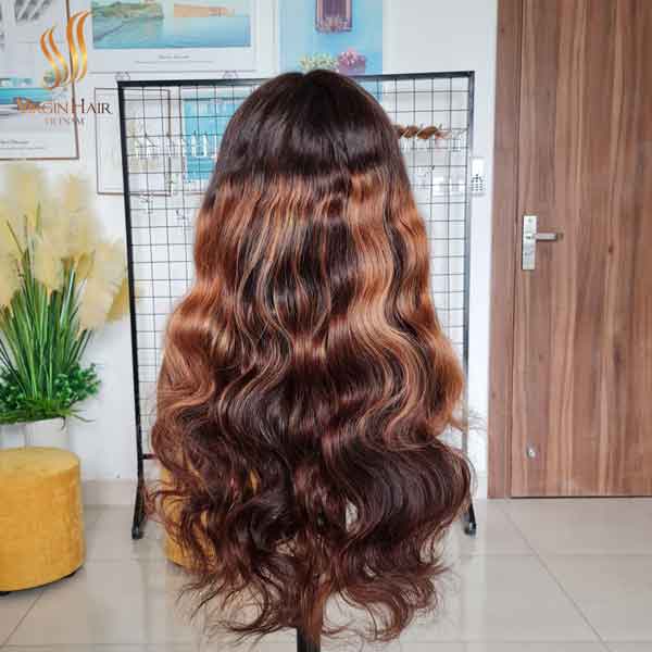 Best Quality_Virgin Hair Vietnam_Body Wave Wig_Lace Closure With 180% Density.