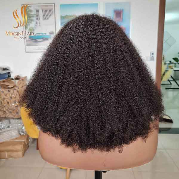 Hot Trend Kinky Curly Wigs For Black Women High Quality 100% Vietnamese Raw Hair