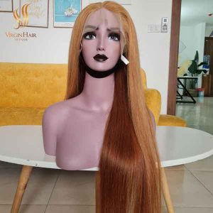 180% Densty Virgin Cuticle Aligned 100% Human Hair for 13*3 HD Transparent Lace Frontal Wigs