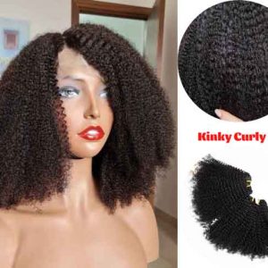 Wholesale Factory High Quality 100% Human Hair Vietnamese Kinky Curly Wig