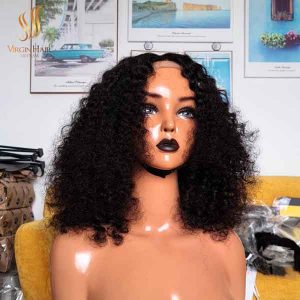 Deep Wave Wig_100% Human Hair Extension_Very Full With 2 bundle