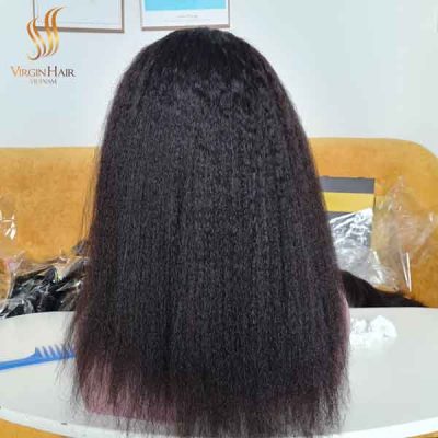 Wholesale Kinky Straight Hair 100% Cuticle Aligned
