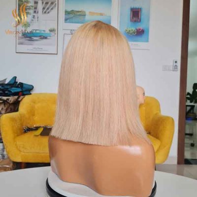 100% Raw Hair Vietnamese_ Human Hair Extension_Straight Hair Wig 613 color _Price Factory.