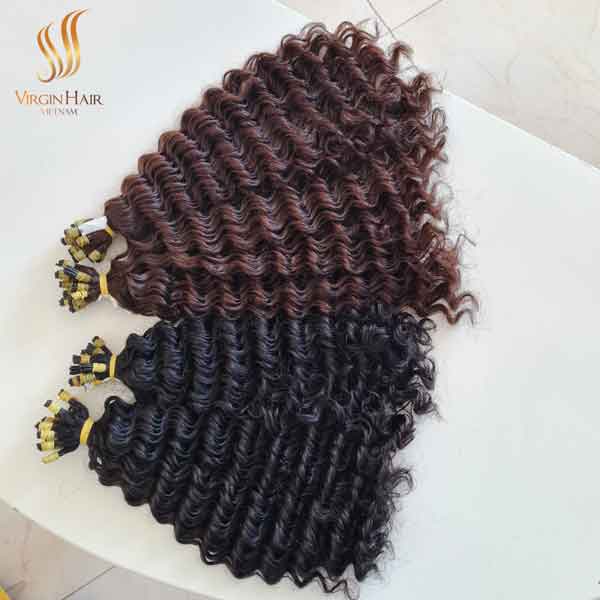 Wholesale Cuticle Aligned Hair Extensions Itip Super Double Drawn Vietnamese Raw Hair