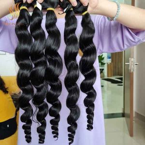 Loose Wave 100% Raw Virgin Vietnamese High Quality Human Hair Bundle Extensions Vendors