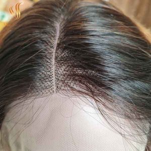 Lace Frontal T C part Knot small black hairline looks very natural
