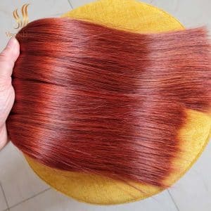 Best Supplier Vietnam Bone Straight Hair With Red Color Very Cheap