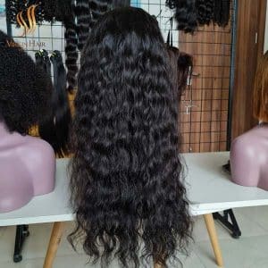 High quality 100% pure human hair No tangle, no loss Natural wave wig
