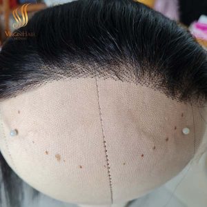 Hot Selling Wholesale 20 Inch 180 Density Cuticle Aligned Unprocessed Vietnamese Raw Hair HD Lace Straight Hair