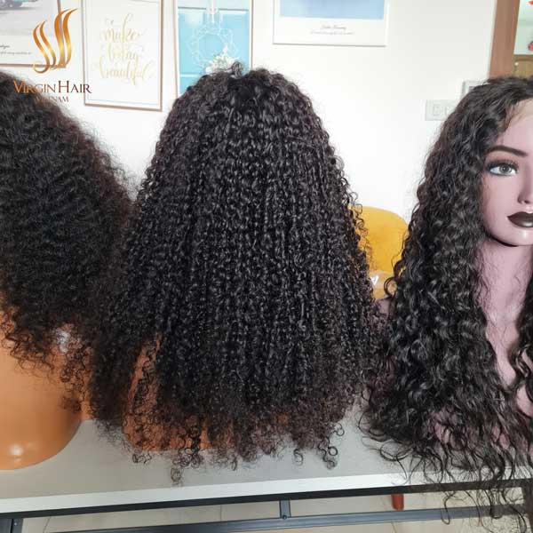 Pixie Curly Wig From Virgin hair Vietnam 100% Raw Hair Best price
