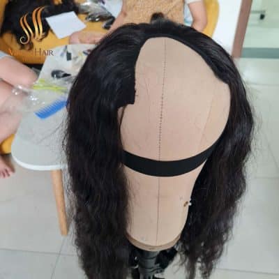 Top Product V Part Wigs Wavy Hair Natural Color For Black Women