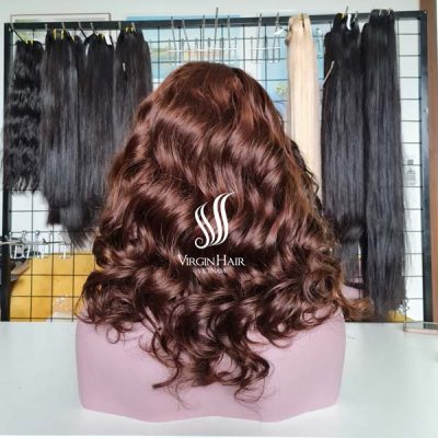Wig Brown Color Hair _customized according to customer