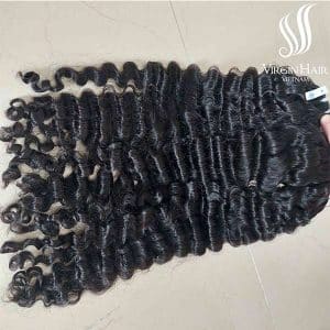 Raw Burmese Curly Human Hair Vietnam 7