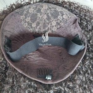 New Product Half Wig 100% Human Hair Wholesale Super Double Drawn Pixie Curly Drawstring Flip Over Wig Different Types in Stock