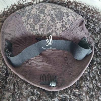 New Product Half Wig 100% Human Hair Wholesale Super Double Drawn Pixie Curly Drawstring Flip Over Wig Different Types in Stock