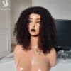 half wig Pixie Curly_100% Human Hair Wigs_No Glueless