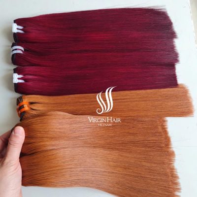 Best Price _Bone Straight Hair Chestnut Brown Color